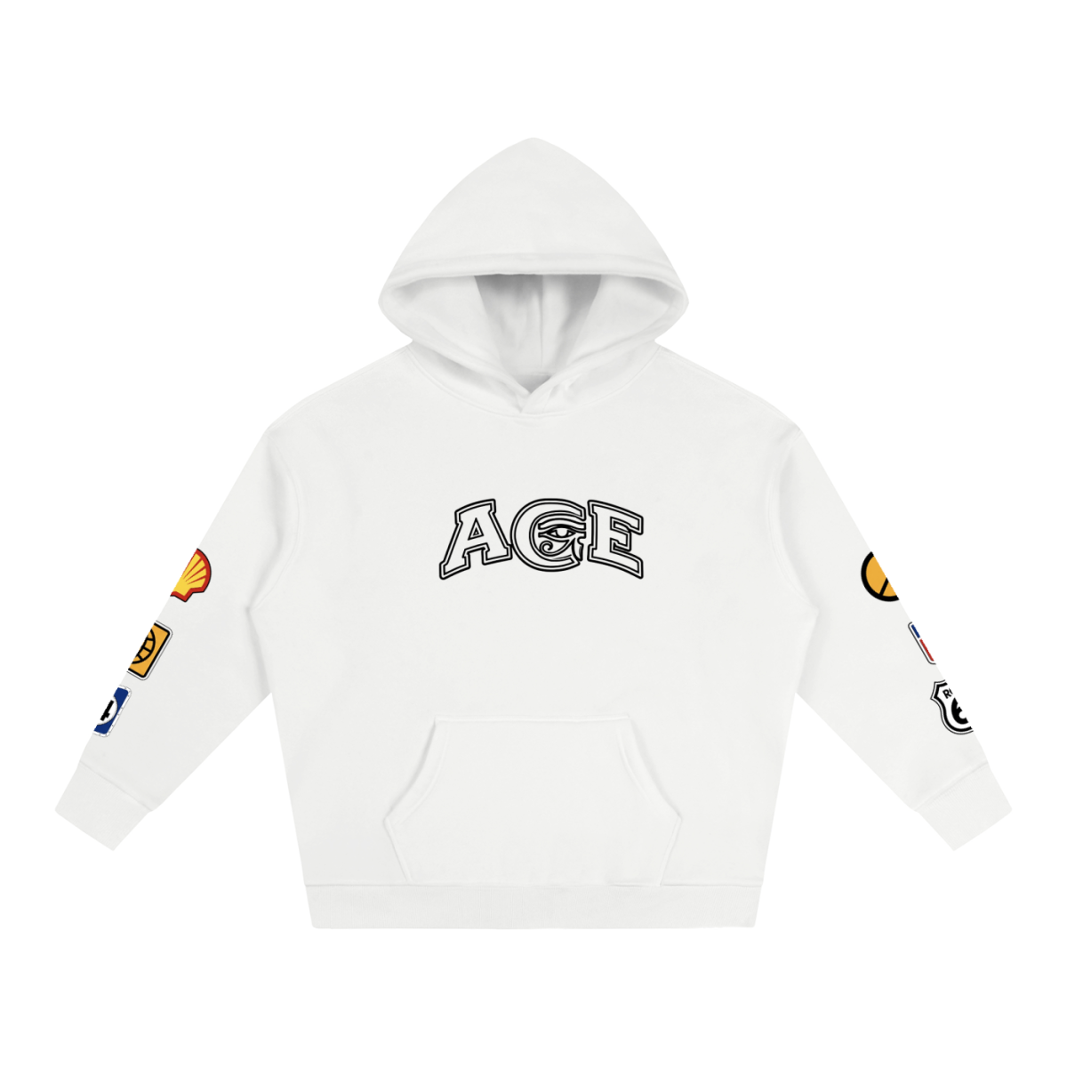 A.G.E oversized Fleece Hood