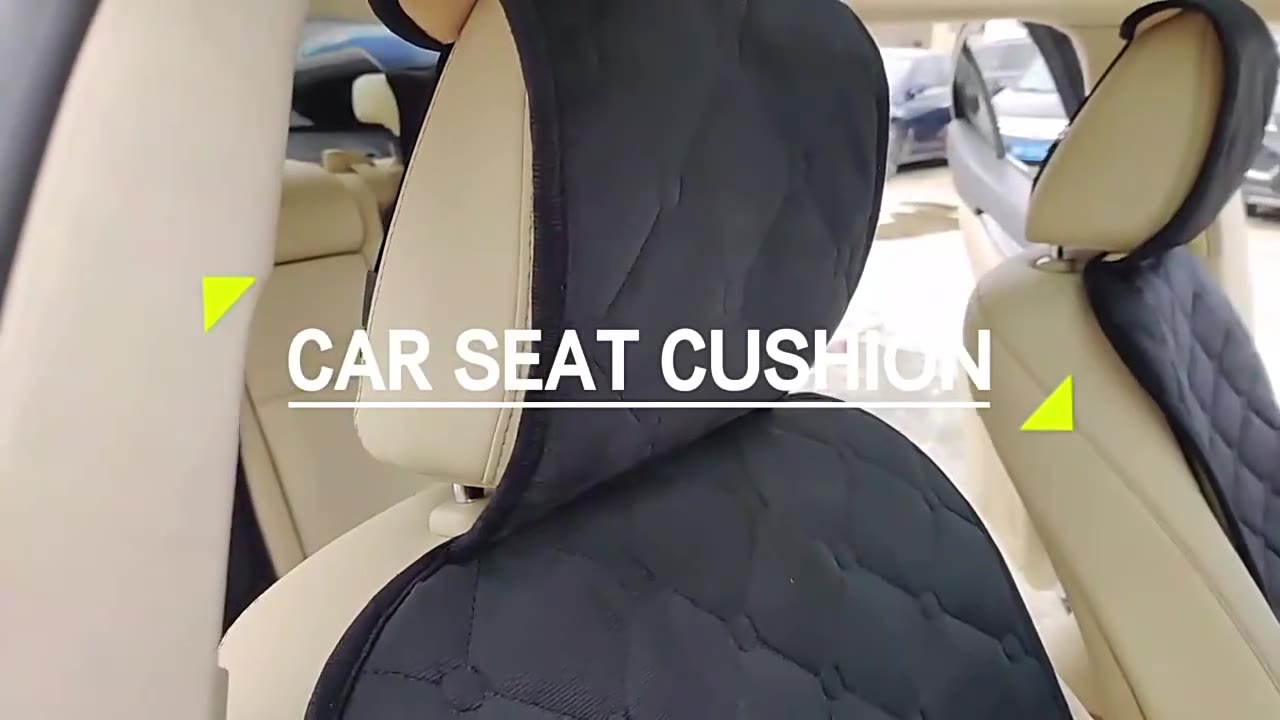 Pink Car Seat Cover For Women Girls Cute Car Seat Cushion Universal Plush Interior Protection Mat Pad Auto Cover Accessories