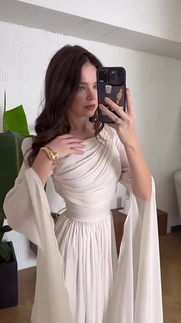 Eid Women Dress Muslim Abaya Party Jalabiya Ramadan Long Sleeve Silky Vestidos Largos Kaftan Arab Long Robe Morocco Autumn 2025