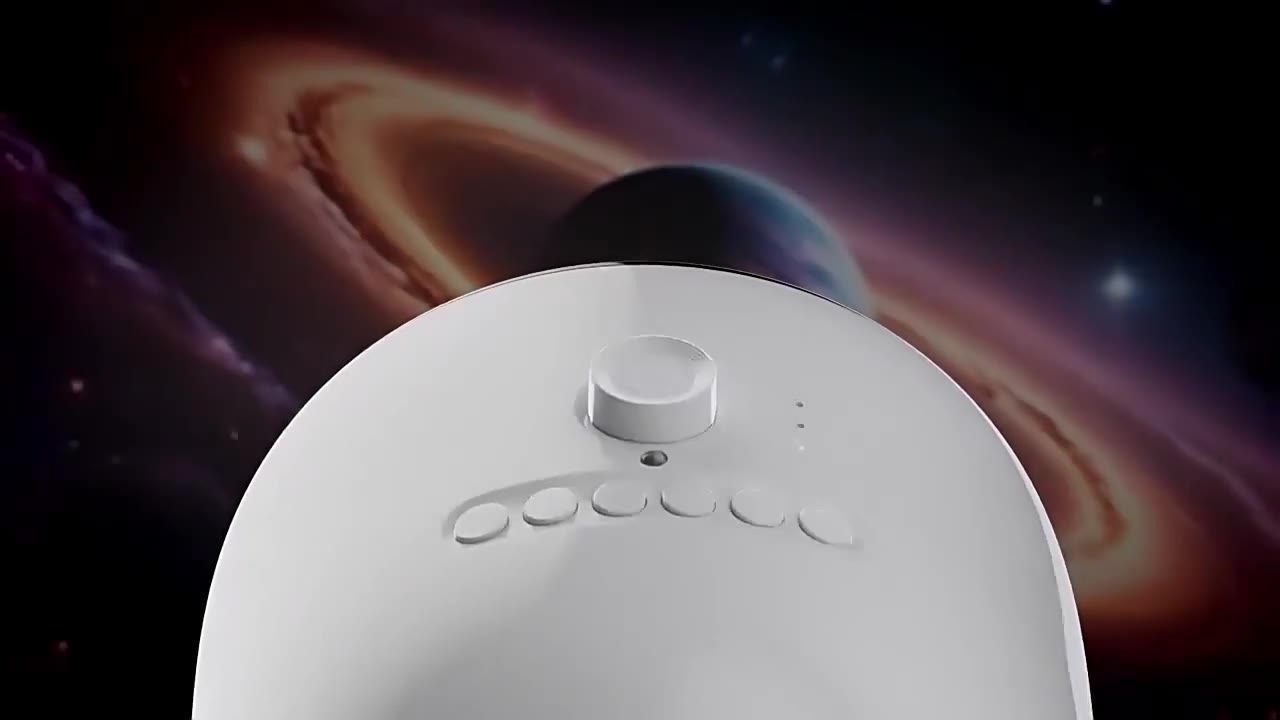 3D Dynamic Galaxy Projector, 3D Visual Star Projector Light with 90 Scenes, Planetarium Nightlight with Speaker for Room Decor