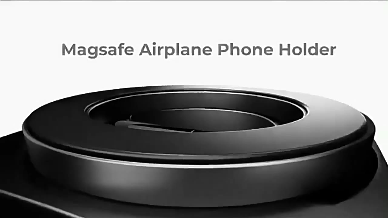 Travel Magnetic Phone Stand Strong Magnetic Cell Phone Holder For MagSafe Car Mount Airplane Foldable Phone Holder