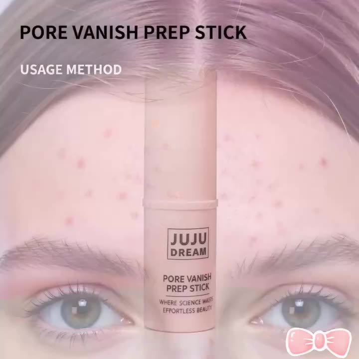 Pore Vanish Primer Stick - Pore Blurring, Portable Pre-Makeup Stick, Smooth Skin for Daily Makeup Face Primer Stick