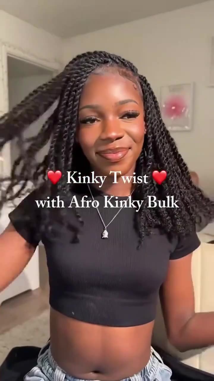 Human Braiding Hair for Boho Braids Afro Curl Human Hair Bulk for Braiding Wet and Wavy Brazilian Virgin Human Hair for Braiding
